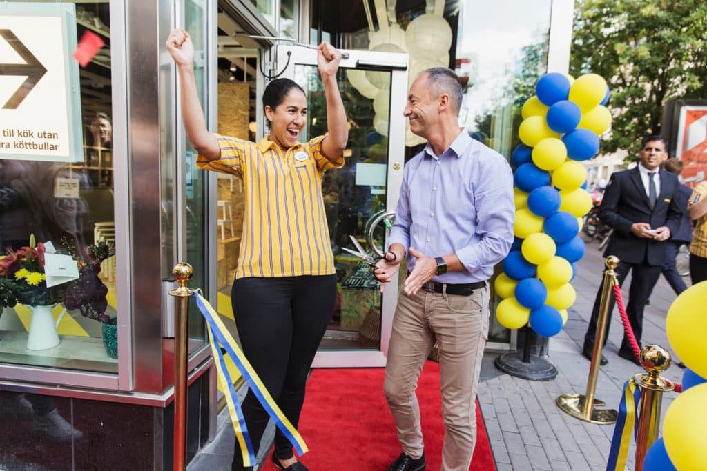 Premiären avklarad för IKEA:s första e-handelspopup