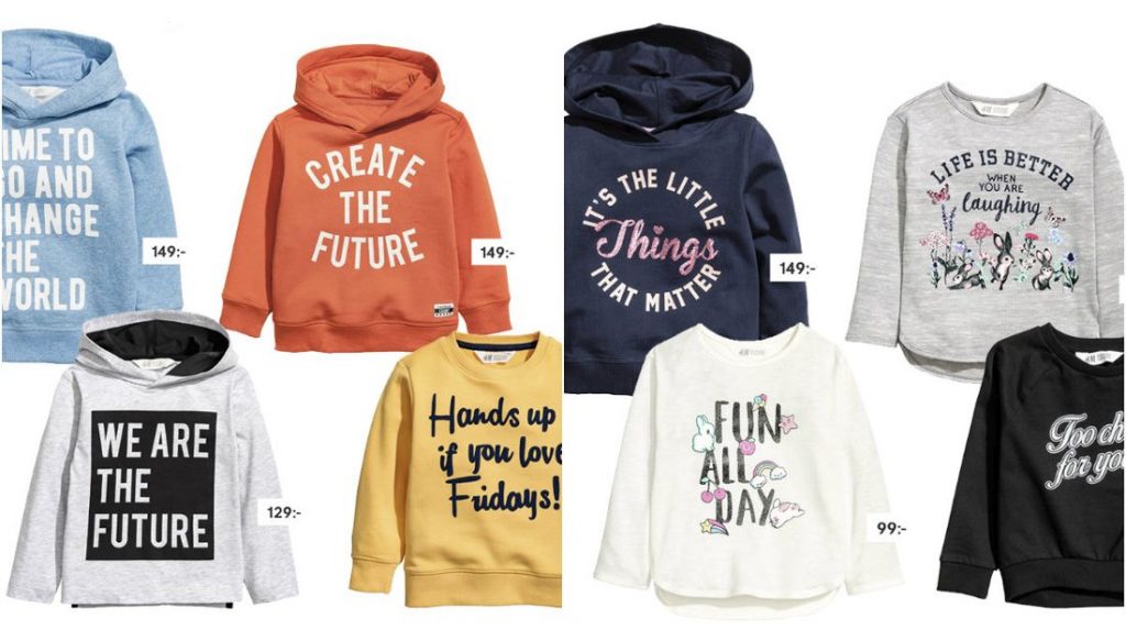 Pojkar skapar framtid och flickor skrattar - H&M i ny kritikstorm