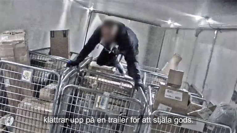 Fängelse för tjuvarna som bröt sig in i PostNords lastbil