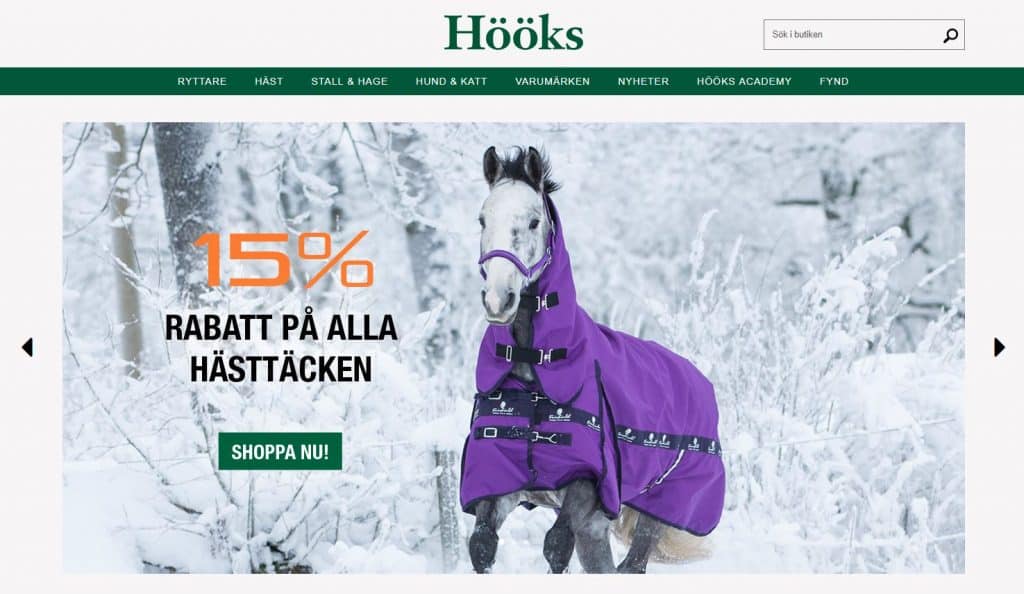 Hööks e-handel prisas igen - "bäst i Sverige"