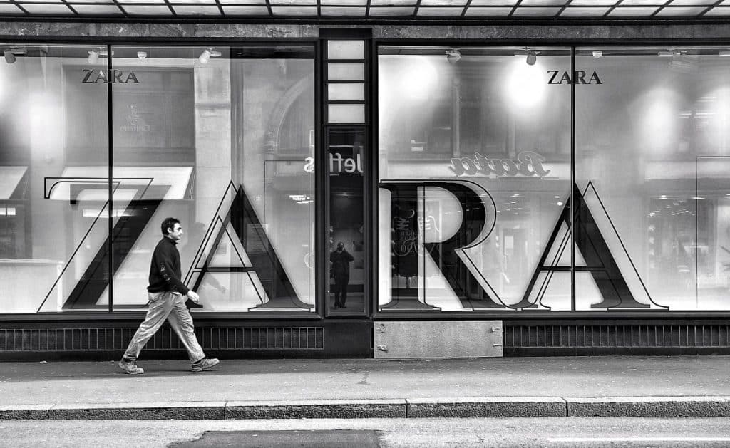 Zara ökar med 40% online