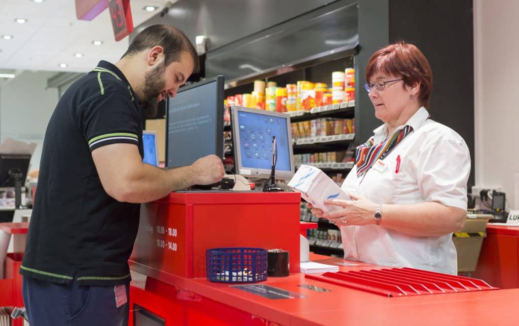 Stavade namnet fel - paketet lämnades inte ut