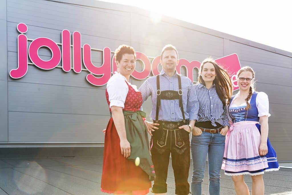 Jollyroom till Tyskland - storsatsningen live i dag