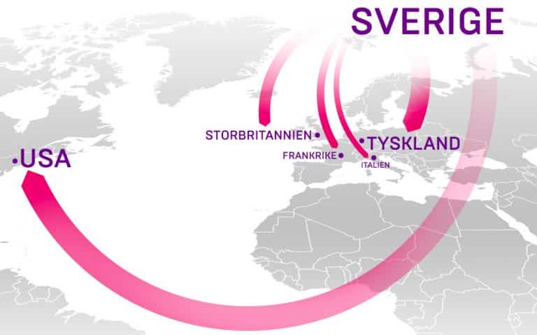 Hett med svenskt nätmode när kronan faller