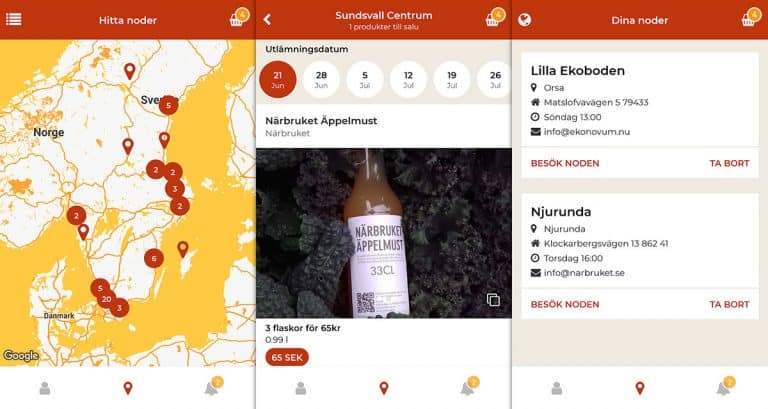 Lokalproducerat ska få vingar med nya appen Local Food App