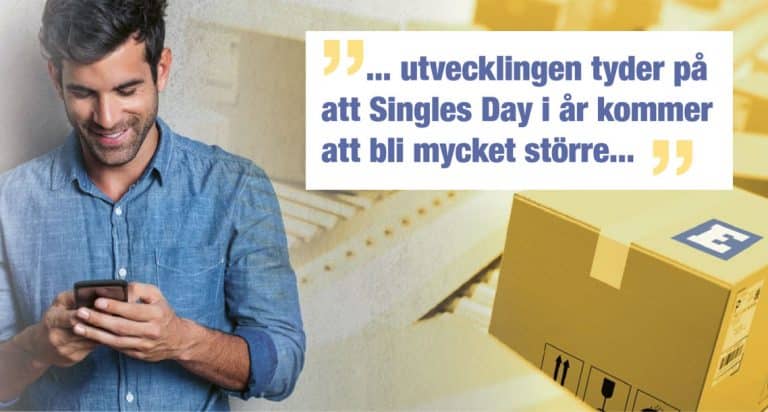 Svenska Singles Day kan få ett enormt uppsving i år