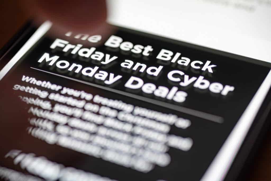 Kraftig ökning för Black Week - Cyber Monday en besvikelse