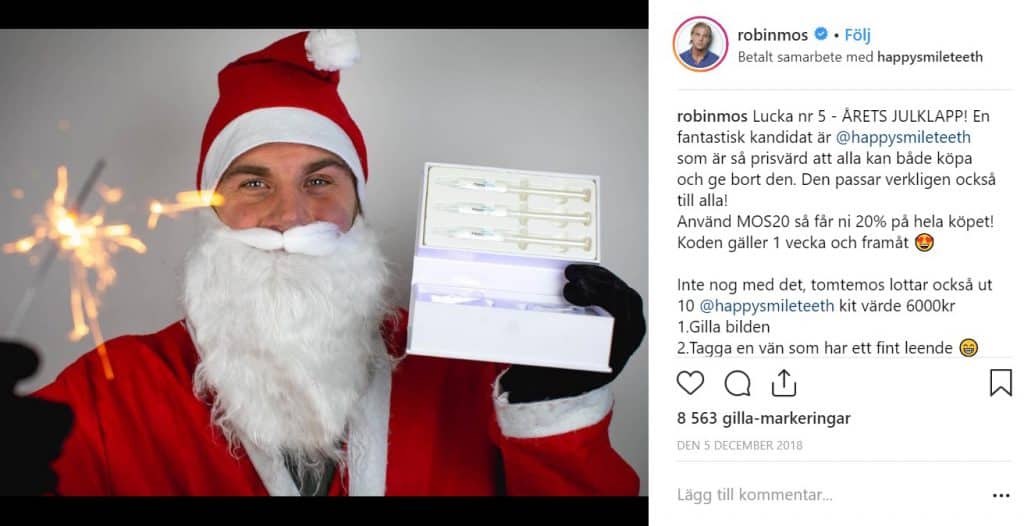 RO fäller influencerns samarbete med e-handlare