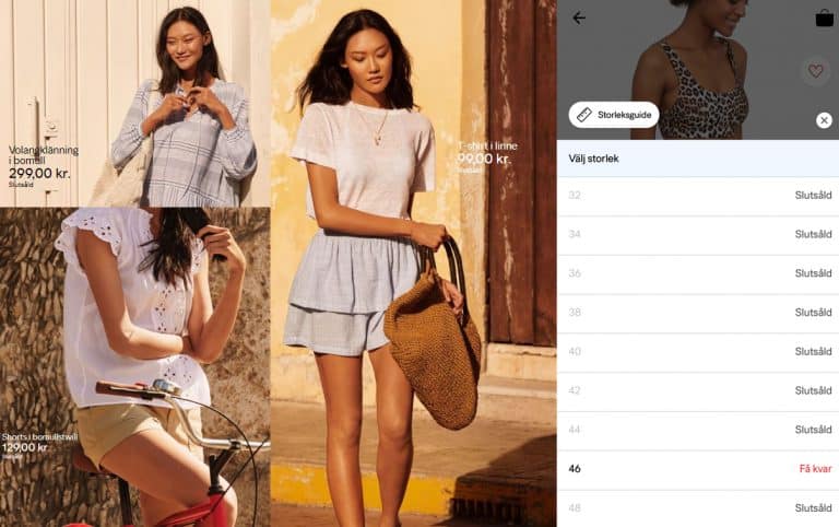 Slutsålt i nästan alla storlekar - här är H&M:s strategi