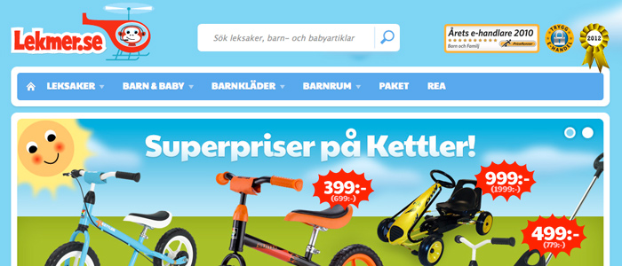 Lekmer väljer Klarnas kassa för desktop och mobil