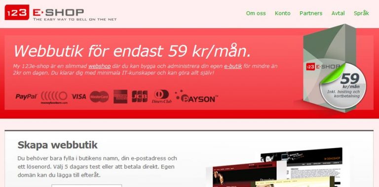 Nordisk E-handel slutade med gratis, men börjar nu med billigt