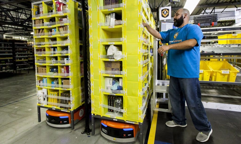 Amazon skapar 500 nya lagerjobb i Storbritannien