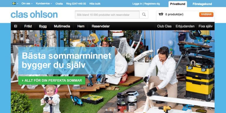 Clas Ohlson öppnar butiker och E-handel i Tyskland