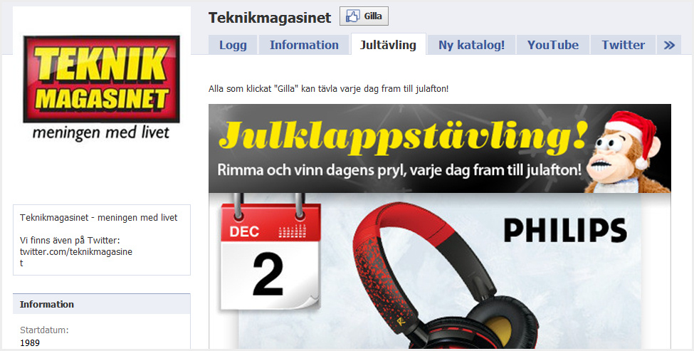 Tävlingar på Facebook, är det lagligt?