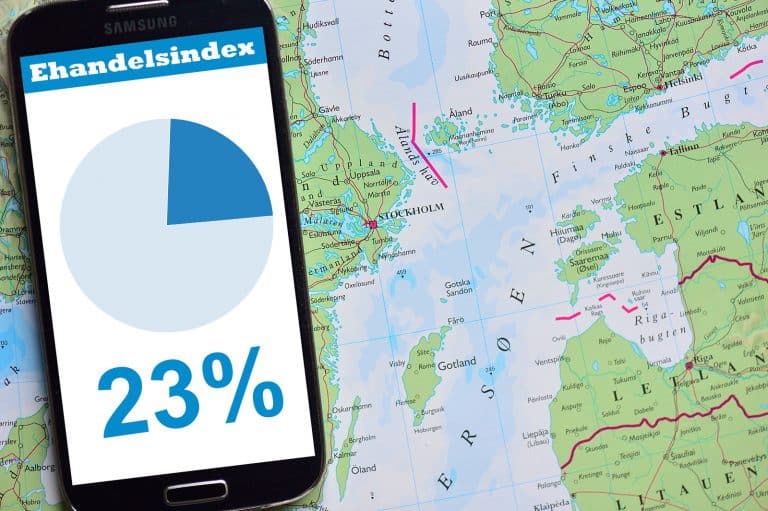 23% av Svensk e-handels omsättning kommer nu via mobilen