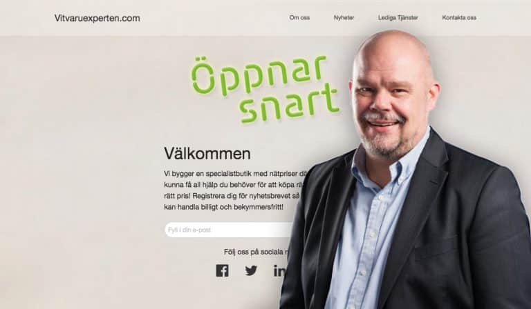 Vitvaruexperten ska fylla luckan med personlig service