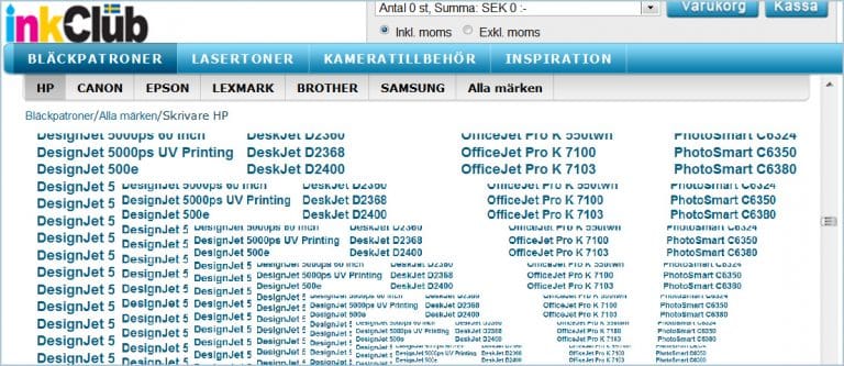InkClub får hjälp med webbshopen