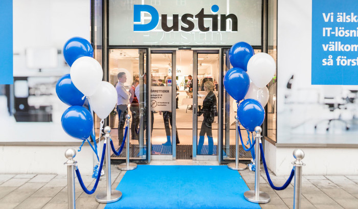 Dustin slår upp portarna till sin nya konceptbutik