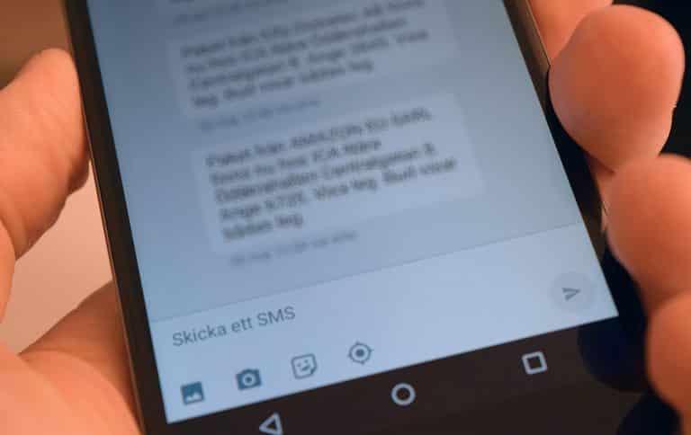 Saknade aviserings-sms över hela landet