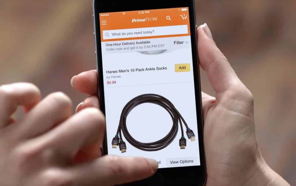 Amazon har lanserat Prime Now i Italien
