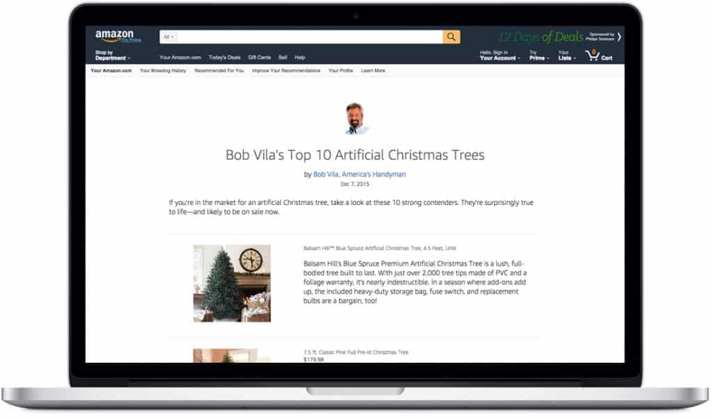 Expertartiklar ska få Amazons kunder att shoppa mer
