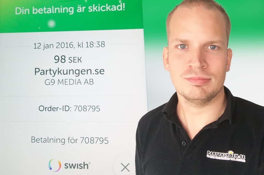 Joel Svensson om Swish för e-handel