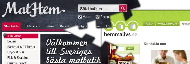 MatHem.se käkar upp Hemmalivs.se