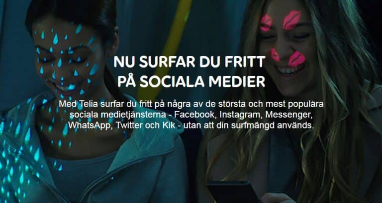 Livsfarlig utveckling när Telia bjuder på surfen