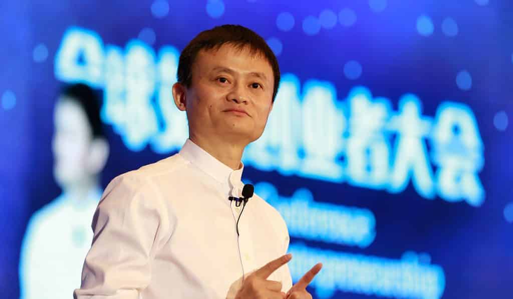 Alibabas årliga försäljning toppade hela USA:s e-handel