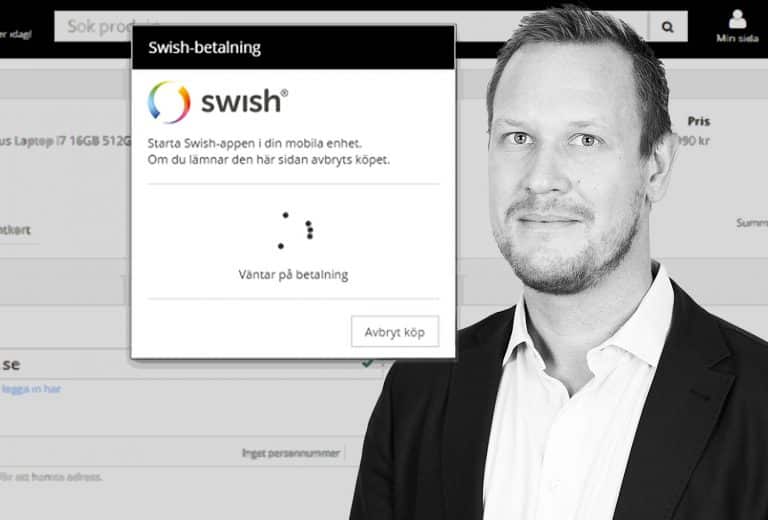Inet: låga beloppsgränser hos Swish kan ge låg snittorder