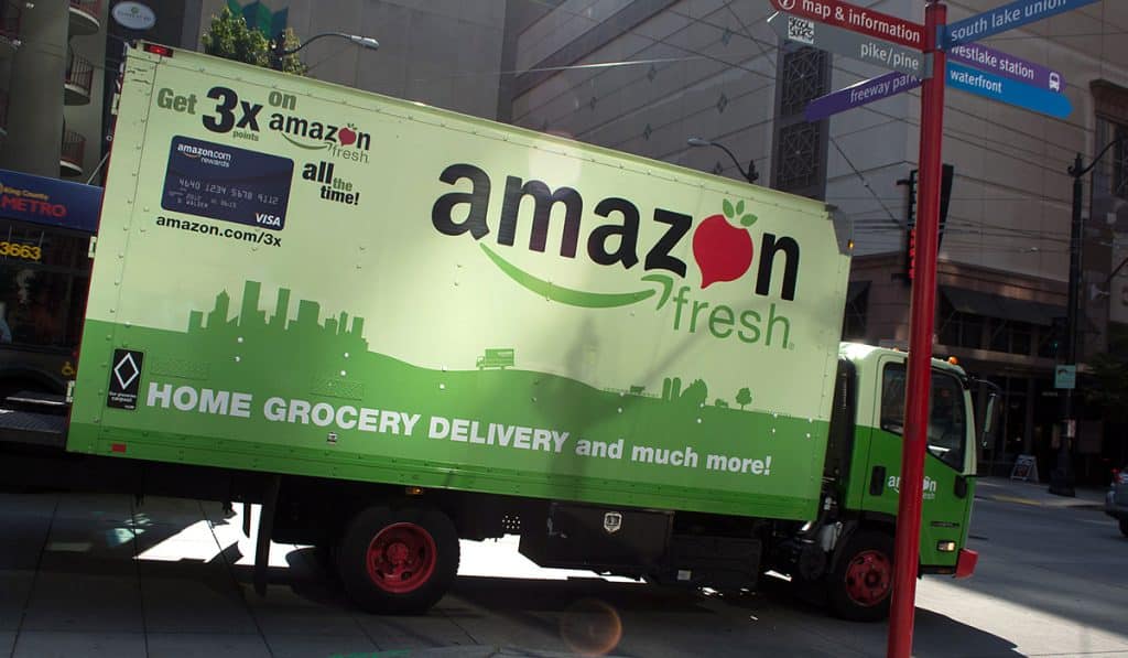 Nu har Amazon Fresh lanserats i Storbritannien
