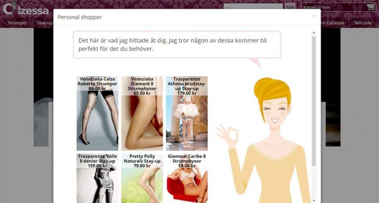 Svensk e-handel satsar på en digital personal shopper