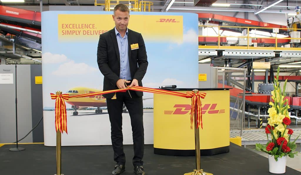 DHL:s nya logistikterminal ska ge snabbare leveranser