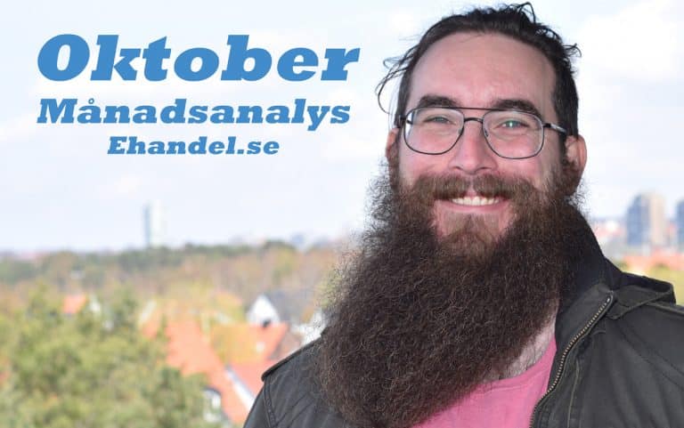 E-handelsmånaden oktober är nu analyserad