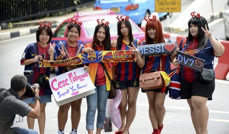 Japansk e-handel gör stordeal med FC Barcelona