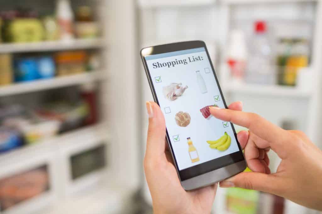 Över 4 procent av all mat köps online