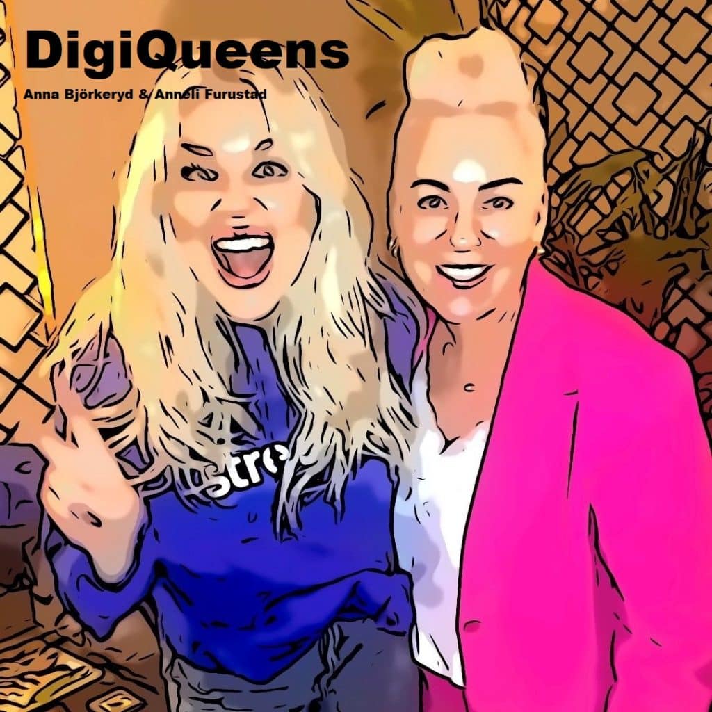 DigiQueens-poddens omslag