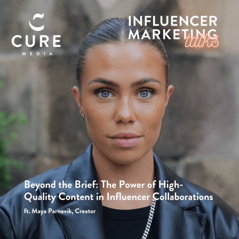 Influencer Marketing Talks med Maya Parnevik