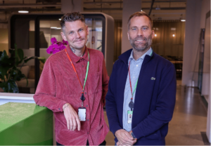 Tommy Jaromír, Checkout-expert, Bring och Tobias Larsson, Head of Digital Partnerships, Bring.